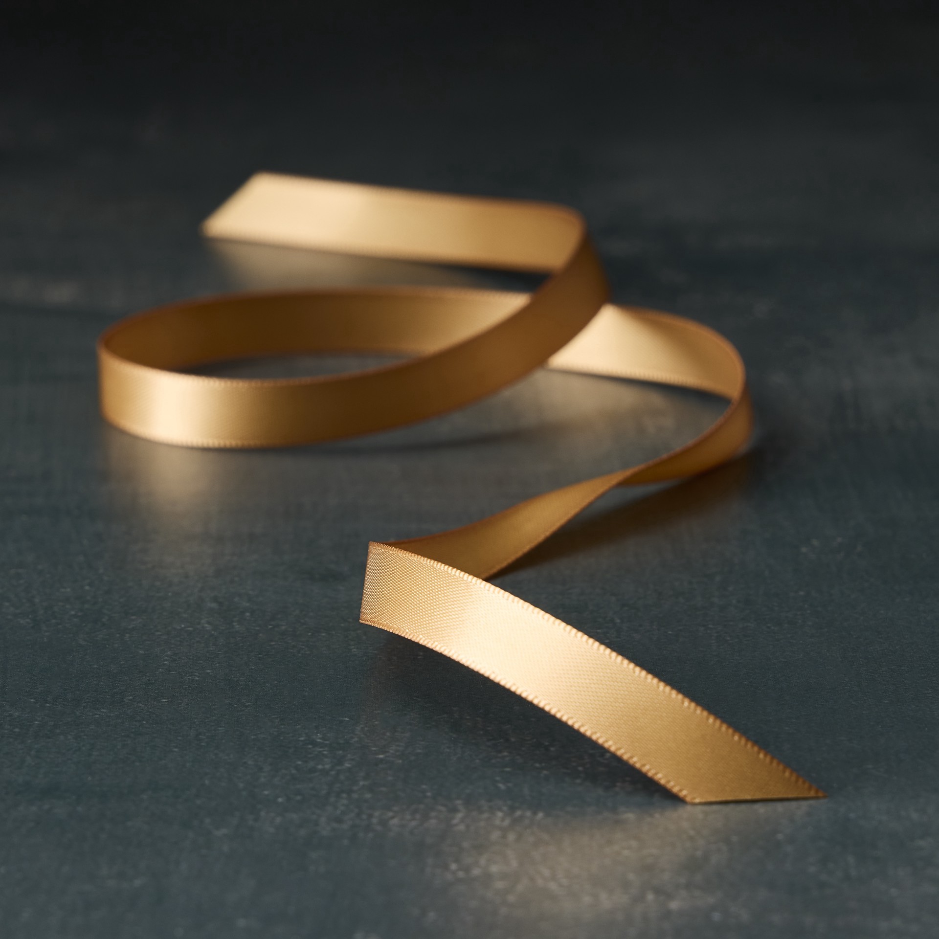 slide 2 of 2, 3/8" X 15yd. Natural Gold Ribbon By Celebrate It Classic, 3/8 in x 15 yd