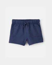 Carters Baby Boy French Terry Shorts - Blue Navy 12M