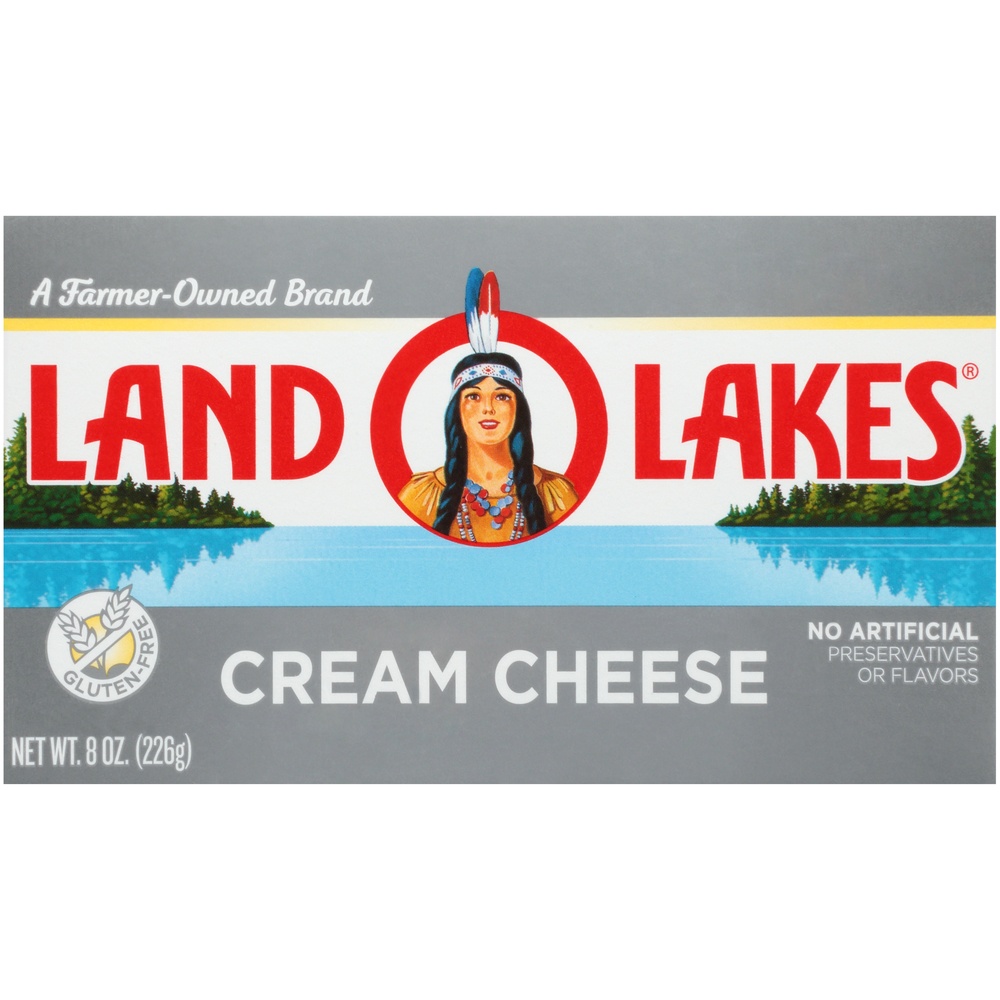 slide 1 of 1, Land O'Lakes Cream Cheese Bar, 8 oz