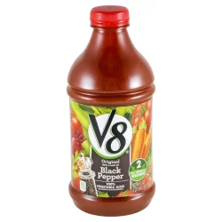 V8 100% Vegetable Juice With A Hint Of Black Pepper