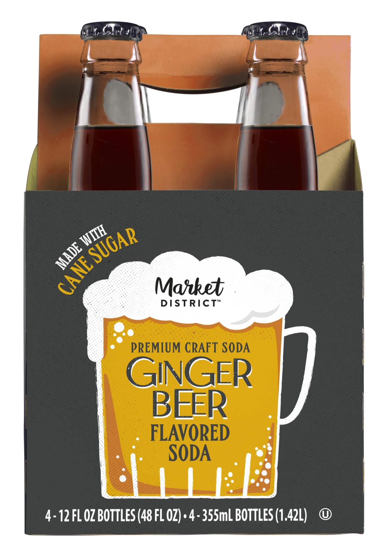 slide 1 of 1, Market District Ginger Beer - 48 oz, 48 oz