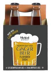 Market District Ginger Beer - 48 oz