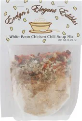 Evelyn's Elegant Edibles White Bean Chicken Chili Soup Mix - 8.75 oz