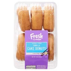 FRESH FROM MEIJER FFM Plain Vanilla Cake 6ct