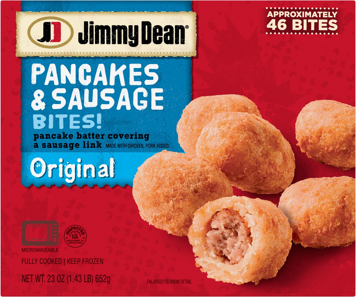 slide 9 of 9, Jimmy Dean Original Pancake & Sausage Bites, 46 ct; 0.5 oz