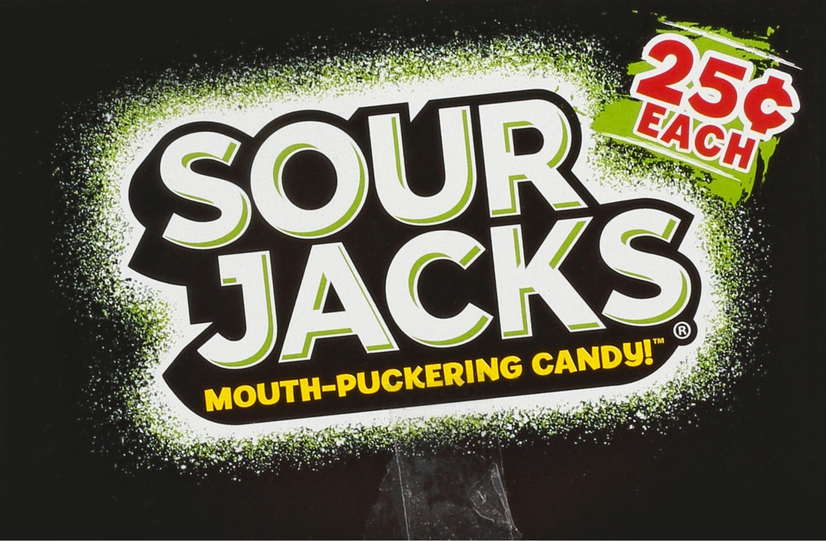 slide 12 of 13, Sour Jacks 24 Pack Mouth-Puckering Original Candy 24 - 0.9 oz Bags, 24 ct