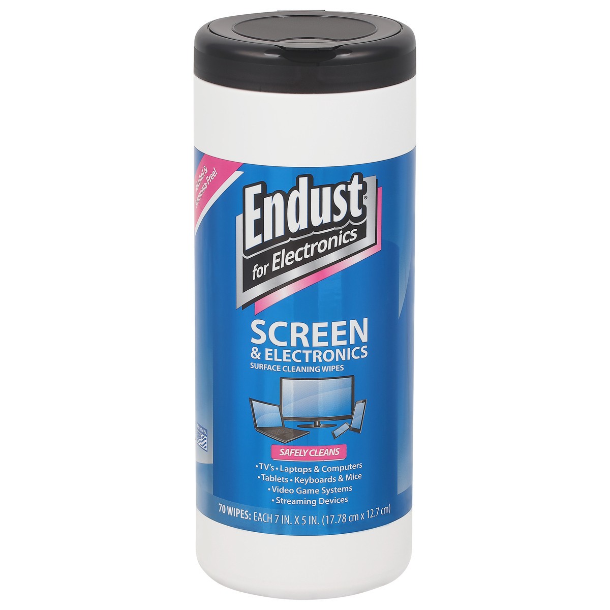 slide 1 of 2, Endust Screen & Electronics Surface Cleaning Wipes 70 ea, 70 ct