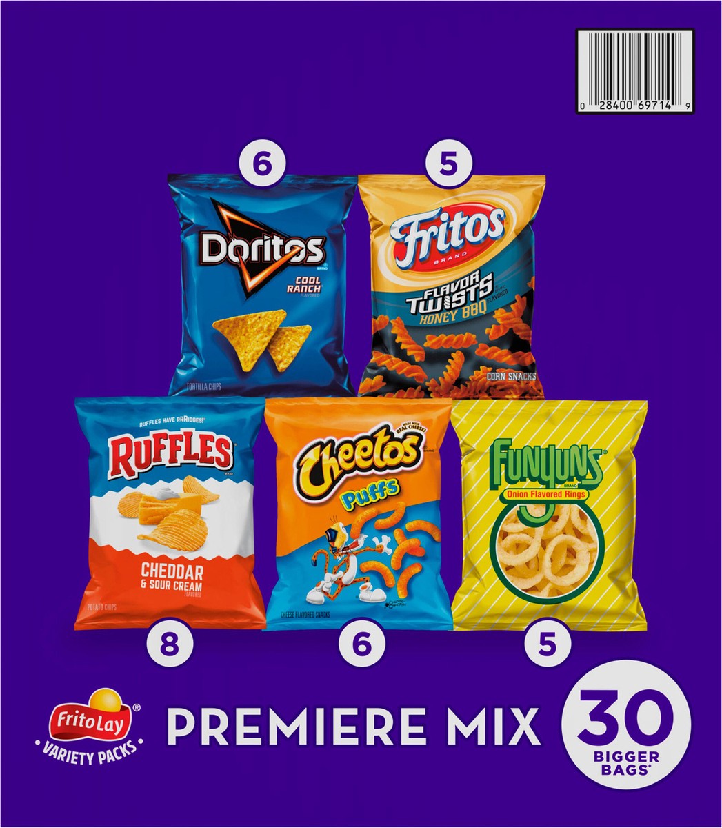 slide 12 of 14, Frito-Lay Snacks Premier Mix Variety 47 Oz 30 Count, 30 ct