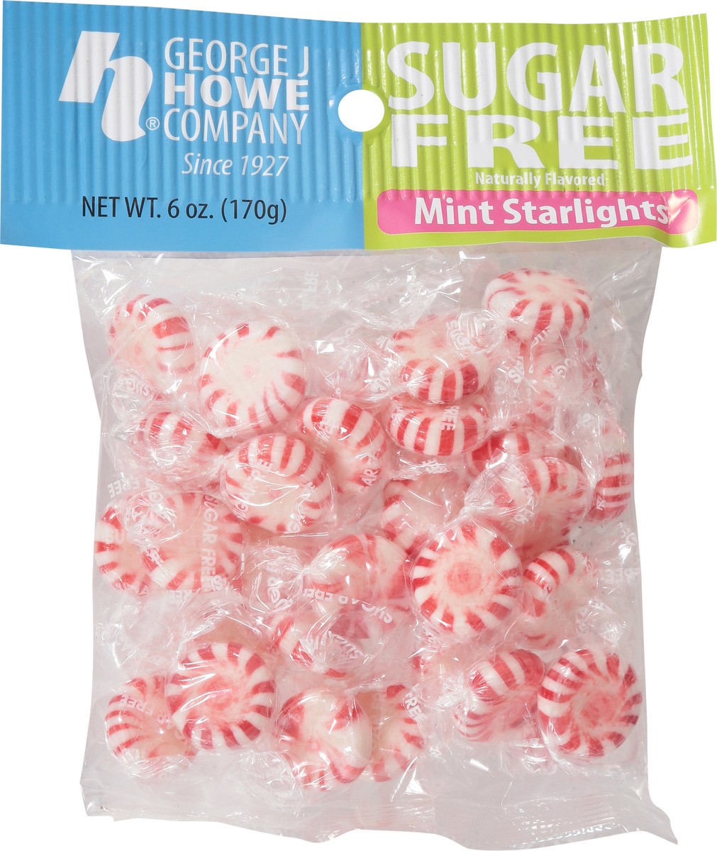 slide 3 of 9, Howe Sugar Free Mint Starlights 6 oz, 6 oz