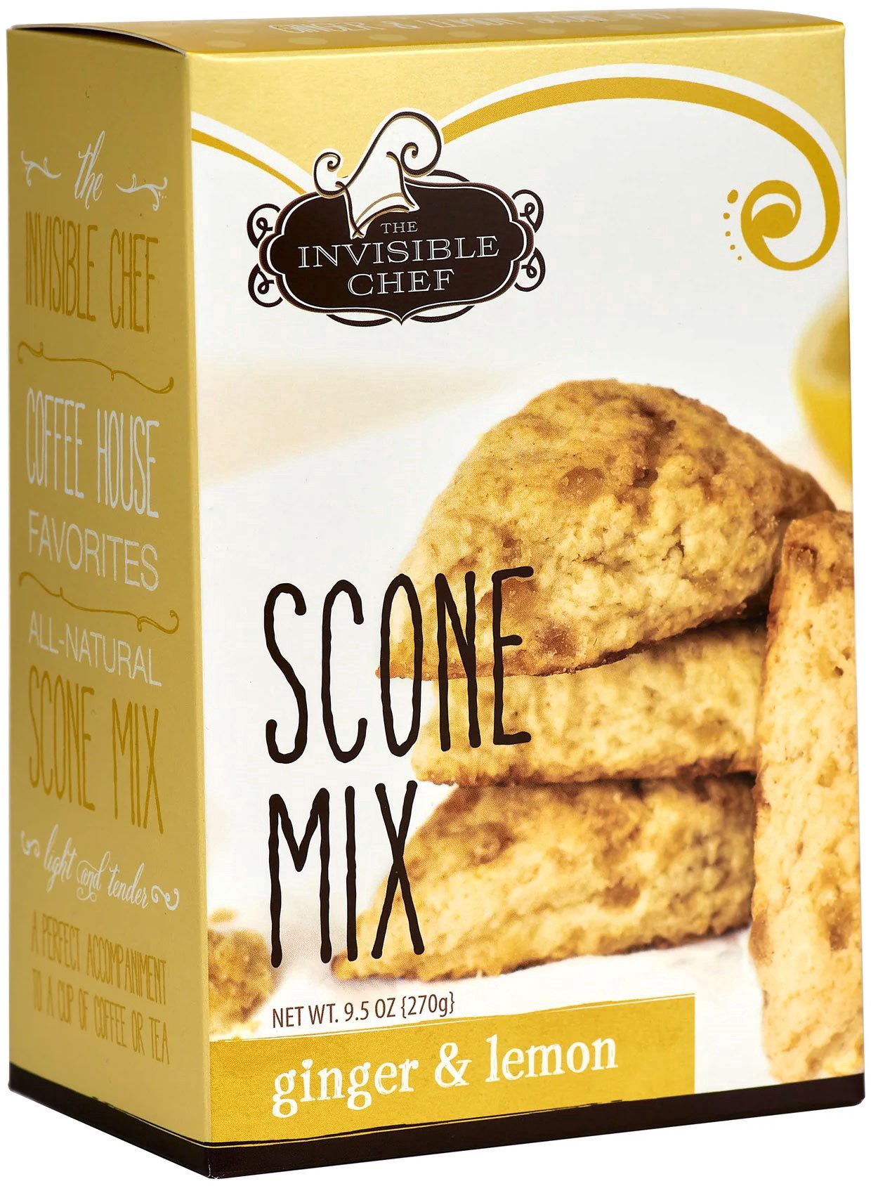 slide 1 of 1, Ic Ginger Lemon Scone Mix, 9.5 oz