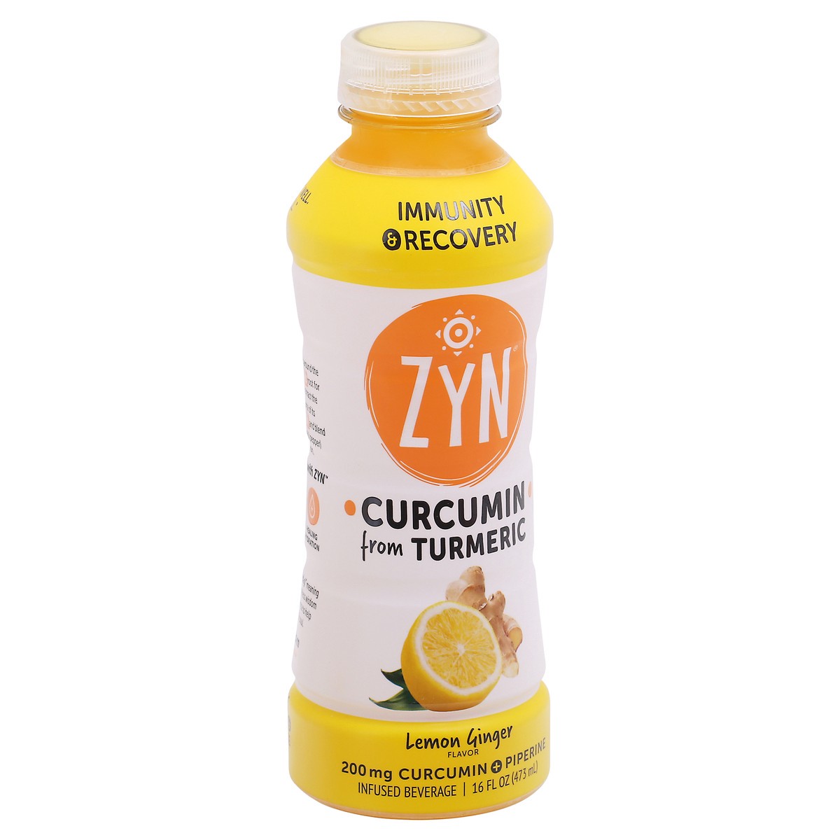 slide 2 of 11, ZYN Immunity & Recovery Lemon Ginger Flavor Infused Beverage 16 fl oz, 16 fl oz