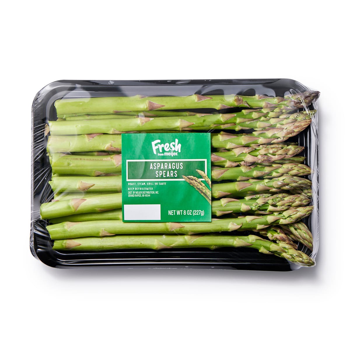 slide 1 of 29, Fresh from Meijer Asparagus Spears, 8 oz, 1 ct