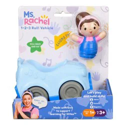 Ms. Rachel Ready Set Go Vehicle Push and Pull Toy