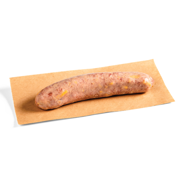 slide 1 of 1, Bacon & Cheddar Bratwurst, 3.75 oz