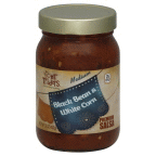 slide 1 of 1, Harris Teeter Traders Premium Salsa - Black Bean & White Corn, 16 oz