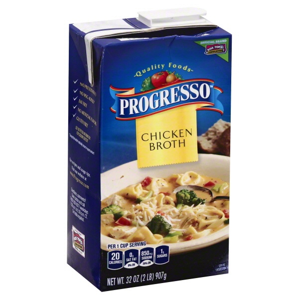 slide 1 of 1, Progresso Chicken Broth Original, 1 ct