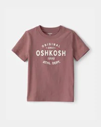 OshKosh Toddler Logo Short-Sleeve Graphic Tee - Brown - 3T