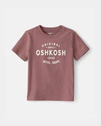 OshKosh Toddler Logo Short-Sleeve Graphic Tee - Brown - 3T