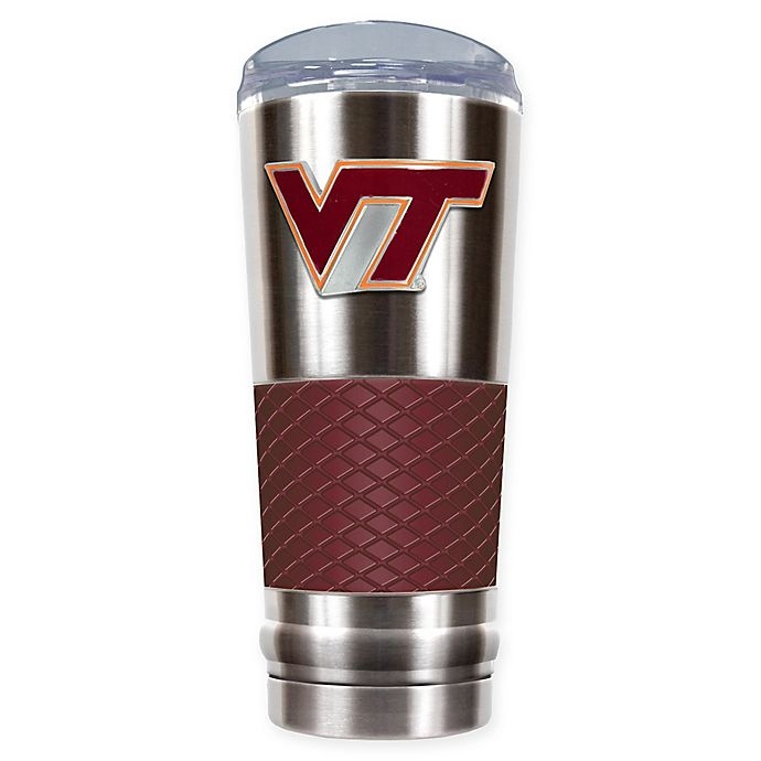 slide 1 of 1, NCAA Virginia Tech University Draft Tumbler, 24 oz