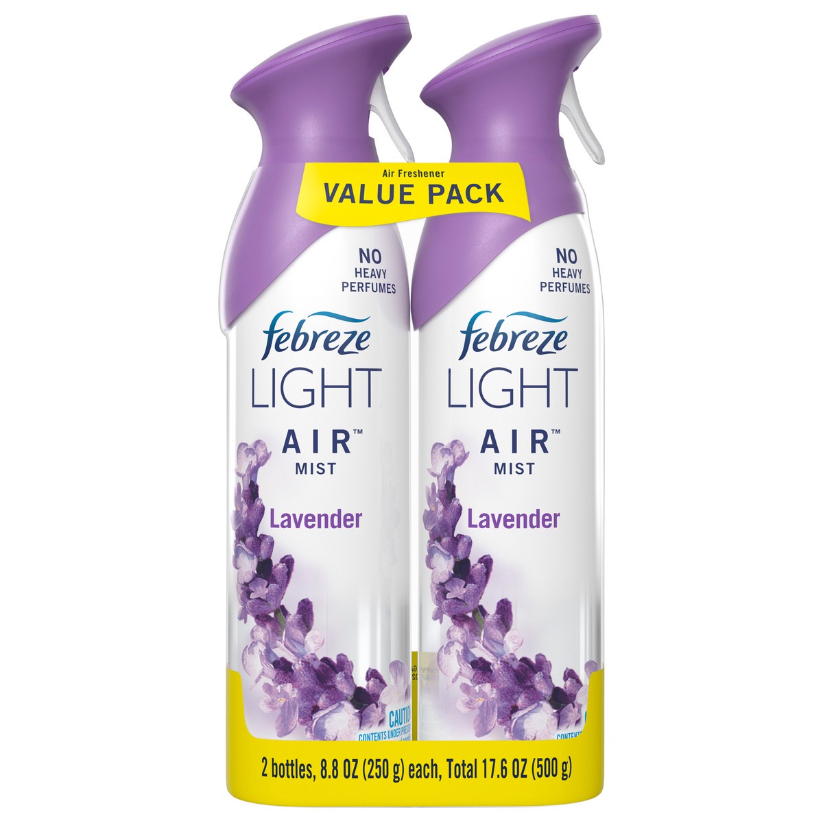 slide 1 of 3, Febreze Mediterranean Lavender Scented Air Freshener, 2 ct; 8.8 oz