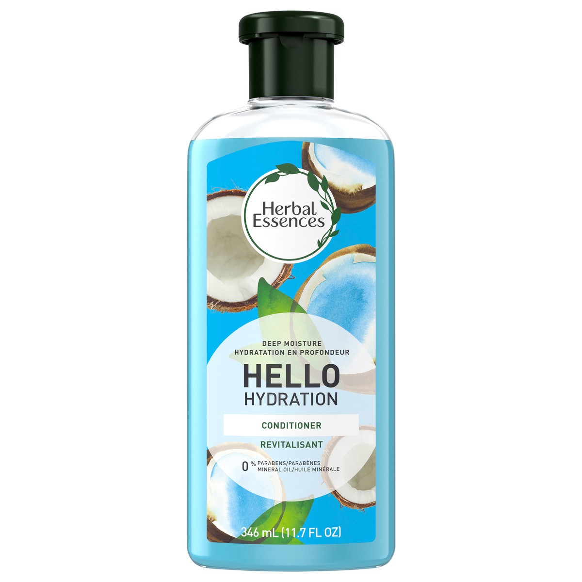 slide 1 of 3, Herbal Essences Hello Hydration Conditioner Deep Moisture for Hair, 11.7 fl oz (346mL), 11.7 fl oz