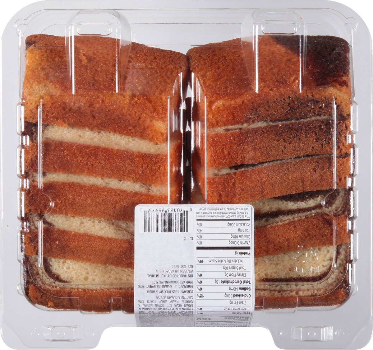 slide 8 of 11, Sabrina's Sliced Sock it to Me Loaf Cake 14 oz, 14 oz