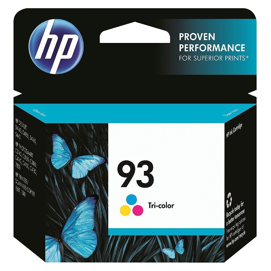 slide 1 of 1, HP Inc. 93 Printer Ink Cartridge (C9361WN#140), 1 ct