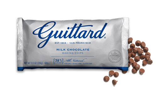 slide 1 of 5, Guittard Real Milk Chocolate Chips, 2 lb