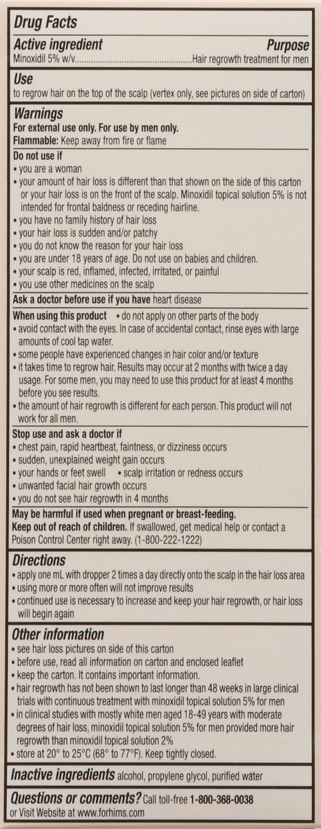slide 3 of 9, Hims Extra Strength for Men Hair Regrowth Treatment 2 fl oz, 2 fl oz