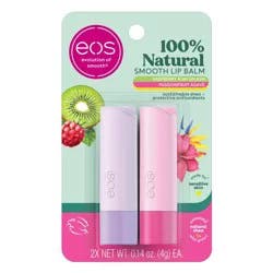 Eos Raspberry Kiwi Splash & Passionfruit Agave Lip Balm