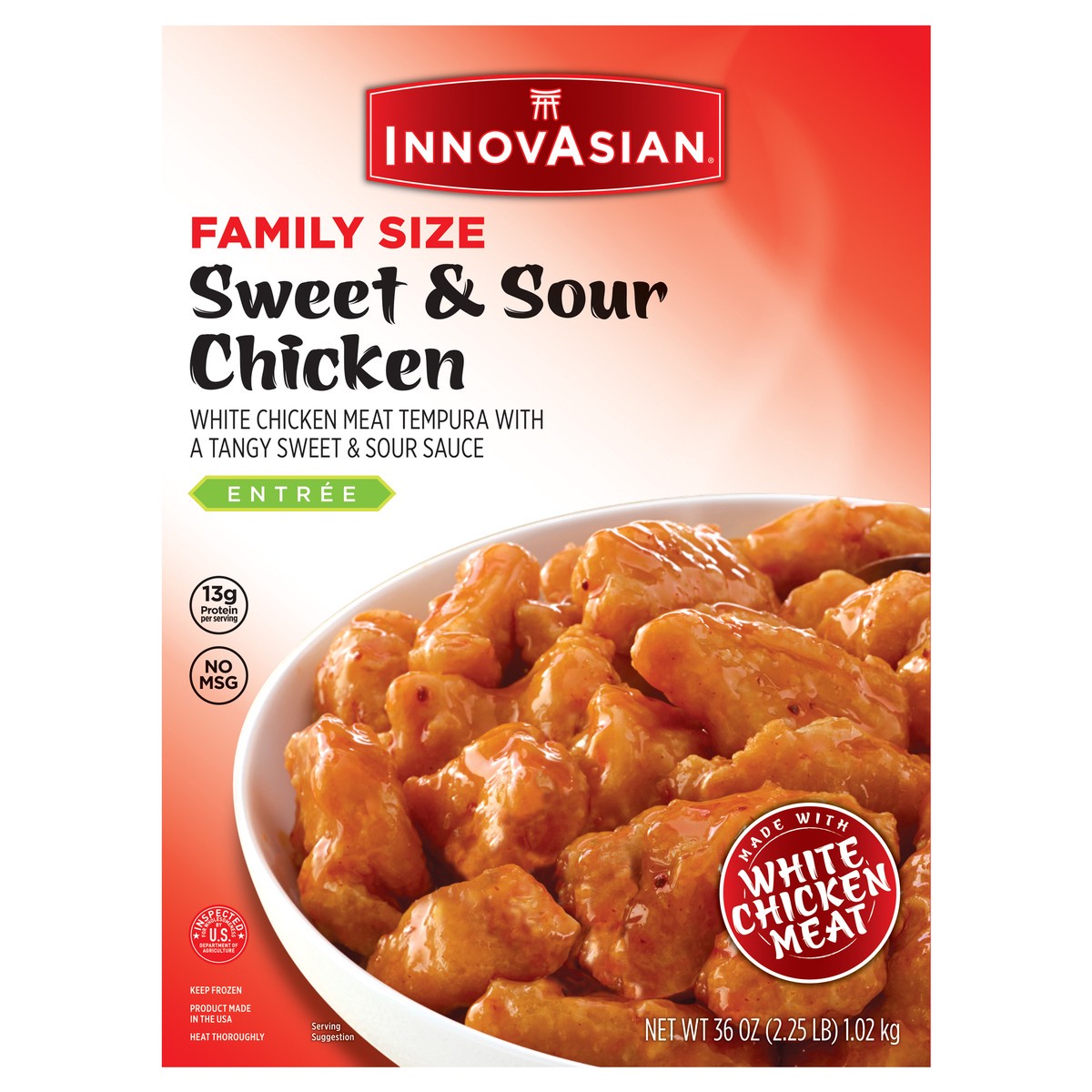 slide 13 of 15, InnovAsian Sweet & Sour Chicken, 36 oz