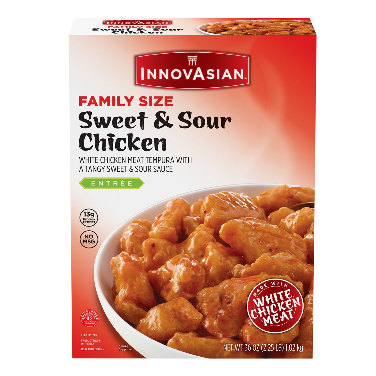 slide 6 of 15, InnovAsian Sweet & Sour Chicken, 36 oz