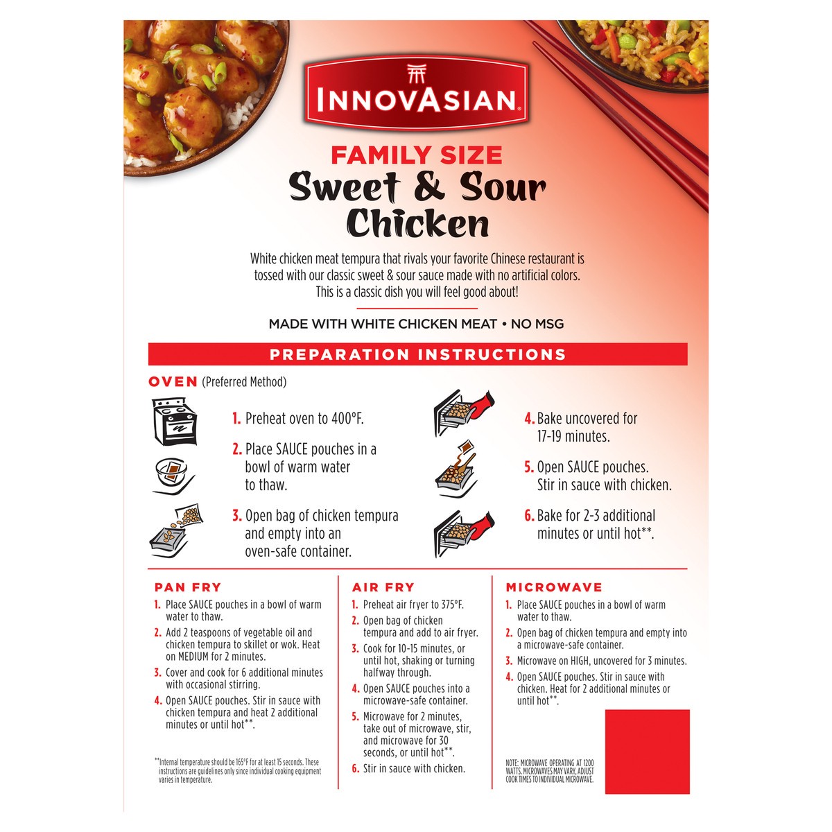 slide 8 of 15, InnovAsian Sweet & Sour Chicken, 36 oz