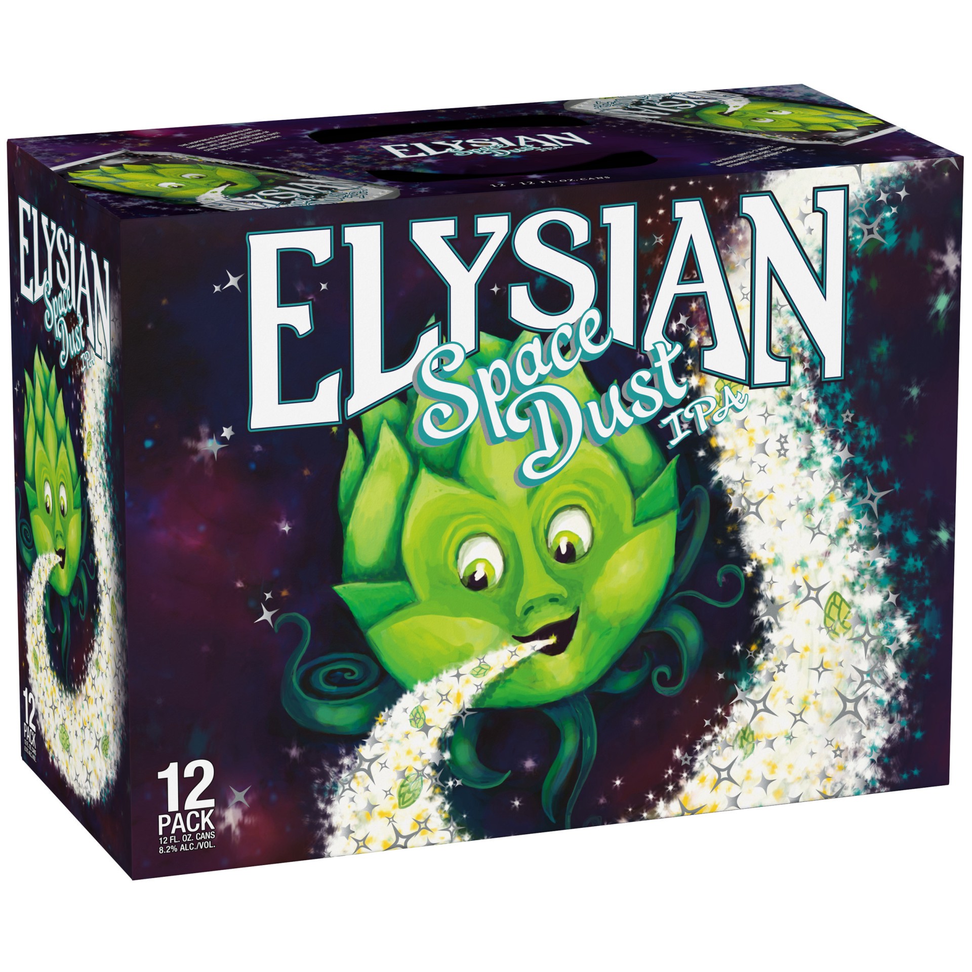 slide 1 of 41, Elysian Space Dust IPA Craft Beer, India Pale Ale, 12 Pack Beer, 12 FL OZ Cans, 12 ct; 12 oz