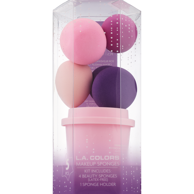slide 1 of 1, L.A. Colors LA COLORS L.A. Colorsâ 5 Pcs Dream Glm Makeup Sponge Set, 1 ct