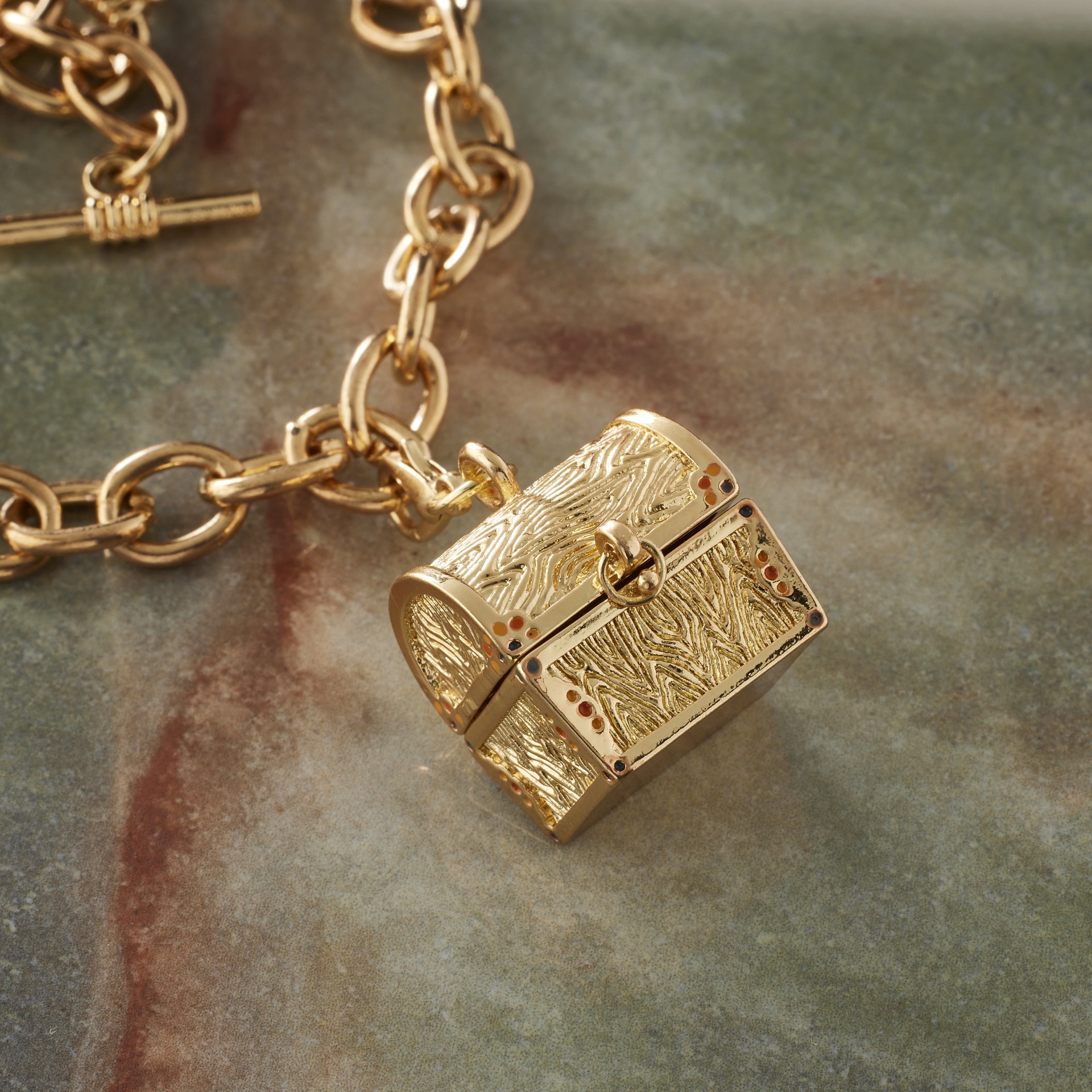 slide 3 of 3, Treasure Chest Charm By Bead Landing, 1 ct