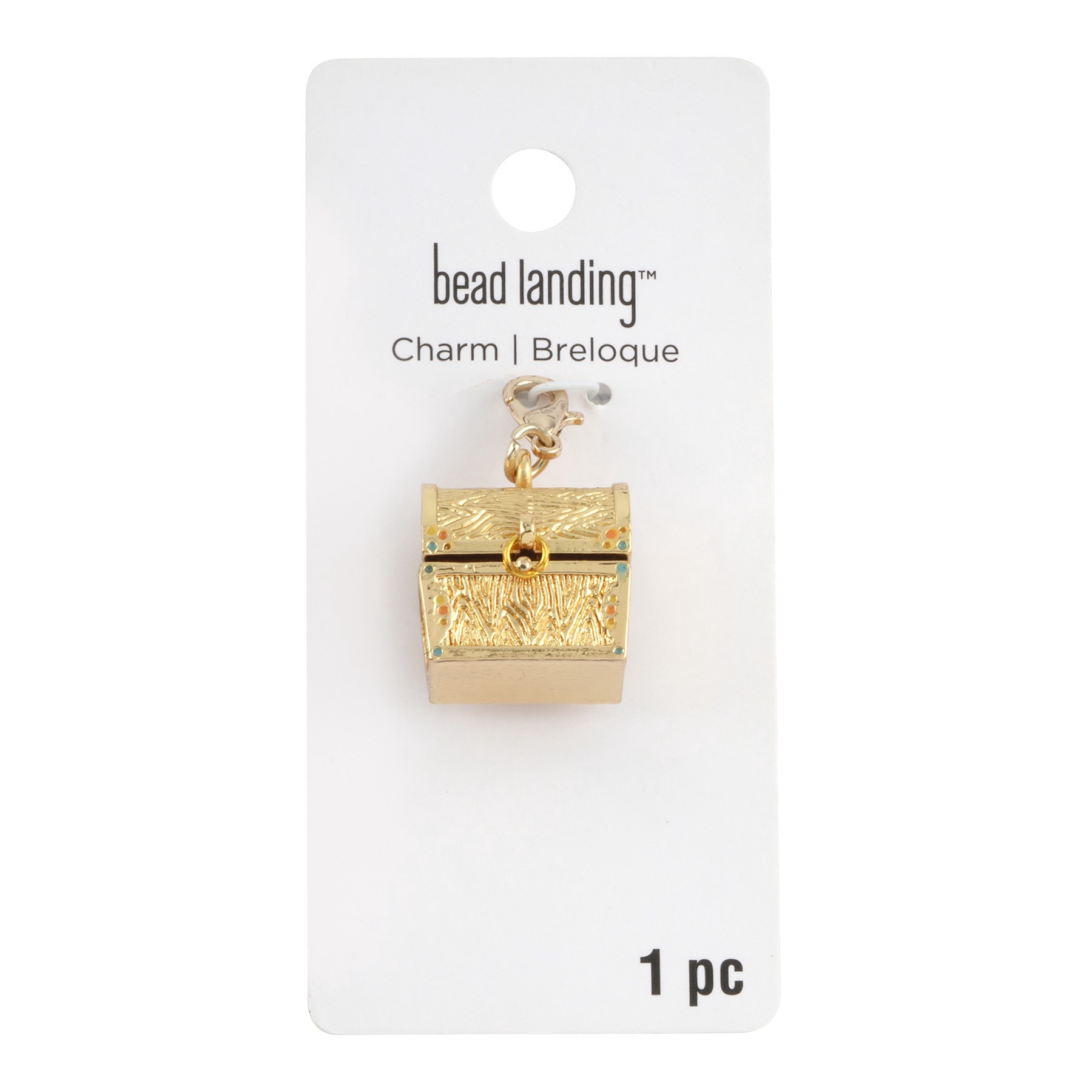 slide 2 of 3, Treasure Chest Charm By Bead Landing, 1 ct
