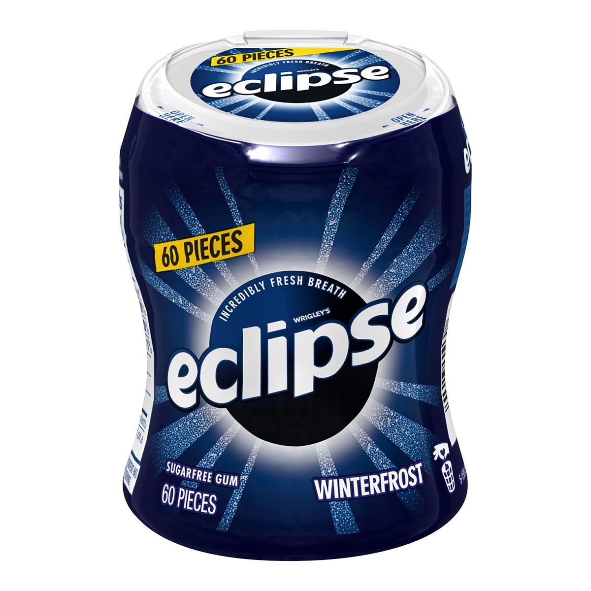 slide 1 of 10, Eclipse Gum, 60 piece(s)