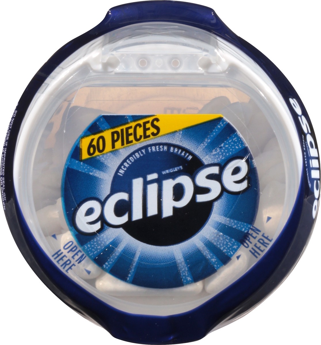 slide 8 of 10, Eclipse Winterfrost Sugar Free Chewing Gum, 60 Ct Bottle, 1 ct
