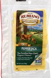 Rumiano Organic Pepper Jack Sliced