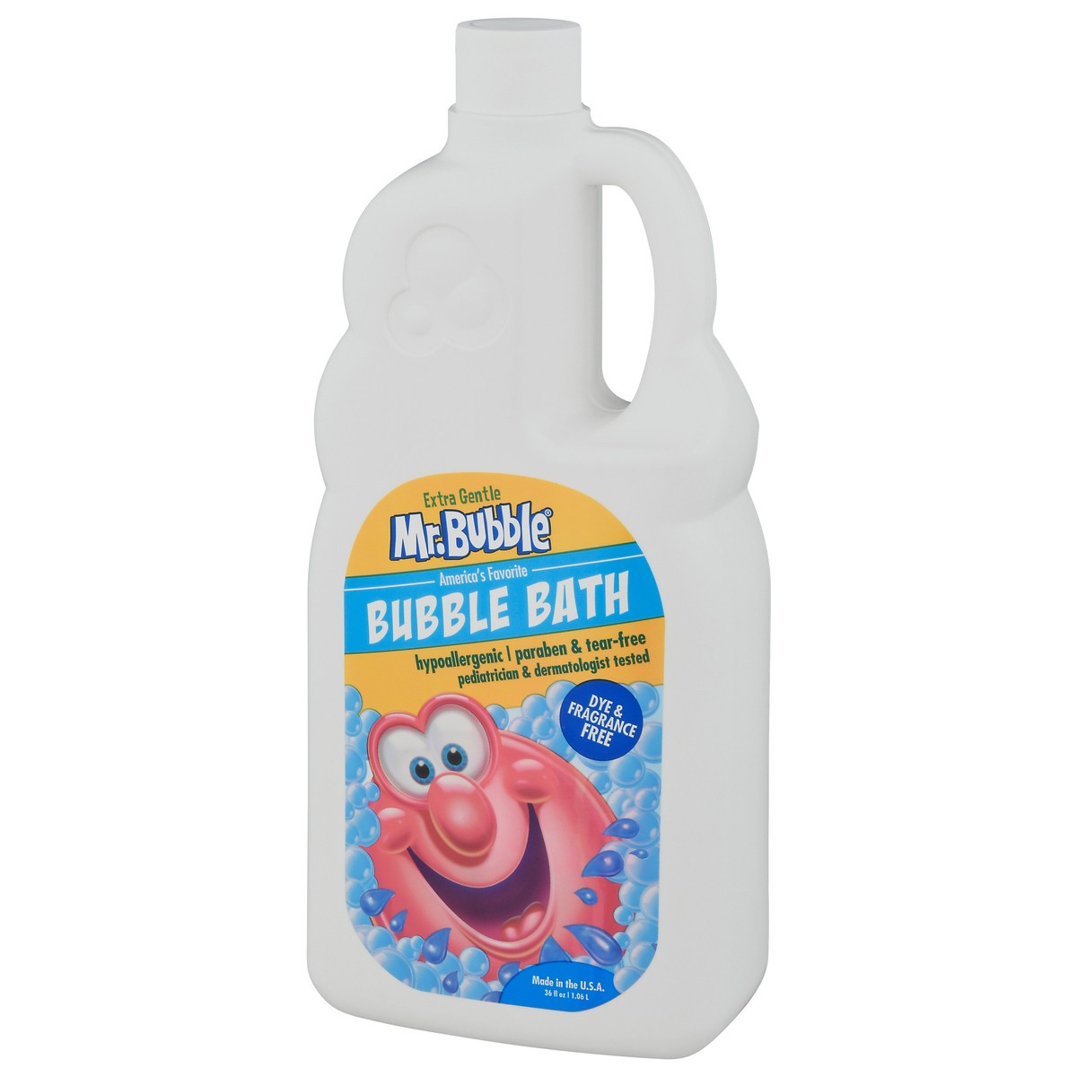 slide 4 of 9, Mr. Bubble Extra Gentle Dye & Fragrance Free Bubble Bath 36 fl oz, 36 oz