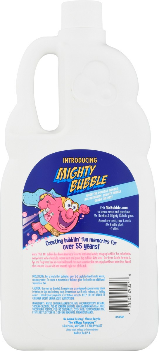 slide 5 of 9, Mr. Bubble Extra Gentle Dye & Fragrance Free Bubble Bath 36 fl oz, 36 oz
