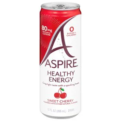 Aspire Healthy Sweet Cherry Energy Drink 12 fl oz
