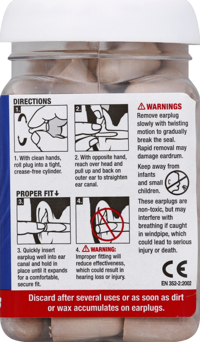 slide 4 of 7, Mack's Ultra Soft Foam Earplugs 50 pr, 50 pair