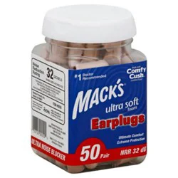Mack's Ultra Soft Foam Earplugs 50 pr