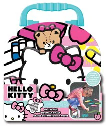 Hello Kitty Chalk Tin Set In Carry Case