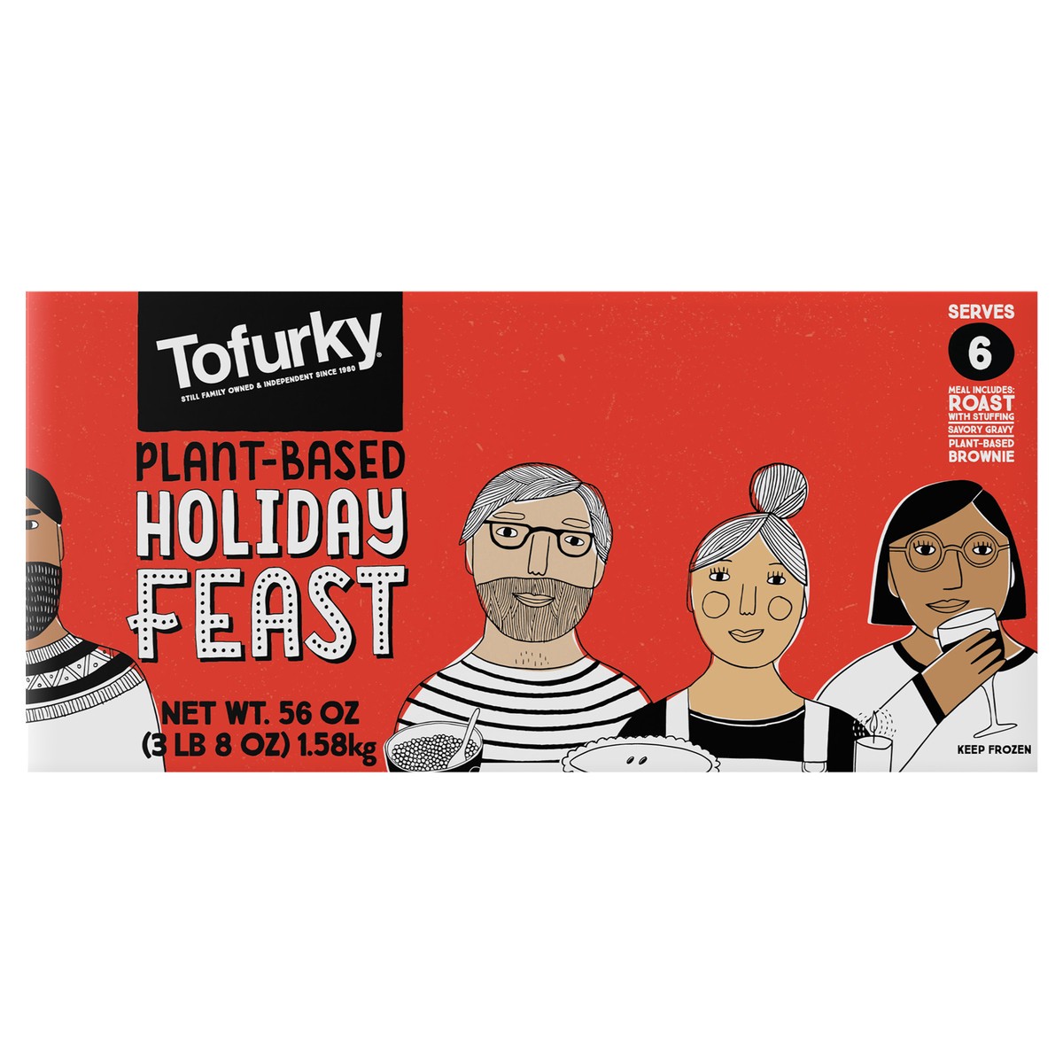 slide 10 of 10, Tofurky Feast, 56 oz