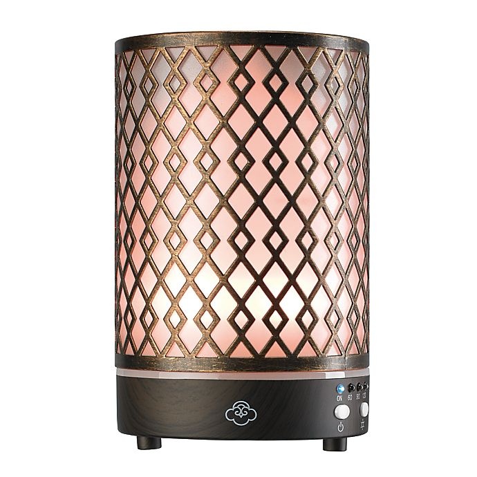 slide 1 of 1, Serene House Arrow 90 Metal Ultrasonic Diffuser - Brown, 1 ct