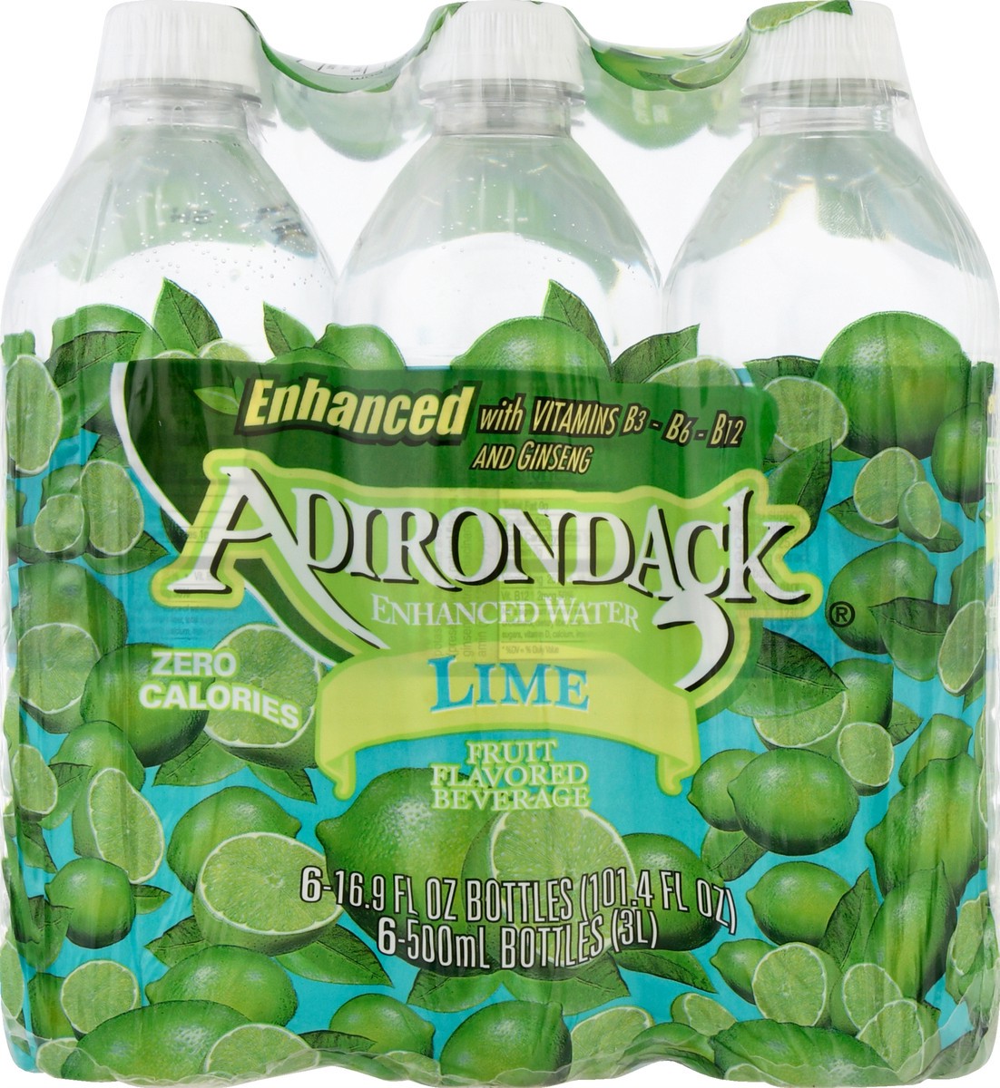 slide 4 of 13, Adirondack Lime Enhanced Water - 6 ct, 6 ct