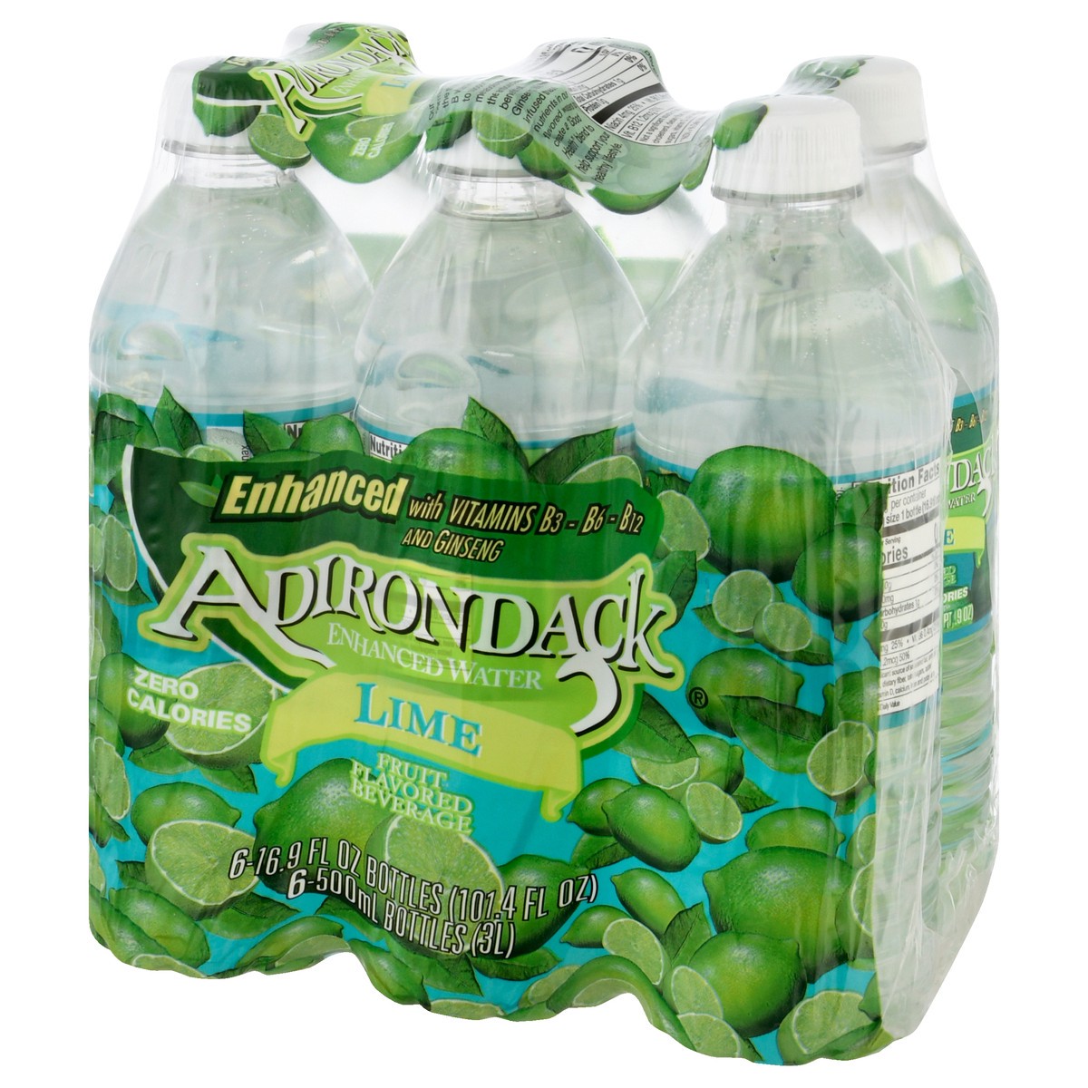 slide 11 of 13, Adirondack Lime Enhanced Water - 6 ct, 6 ct